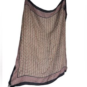 Vintage Anne Klein silk scarf wrap.